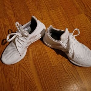 White addidas sneakers